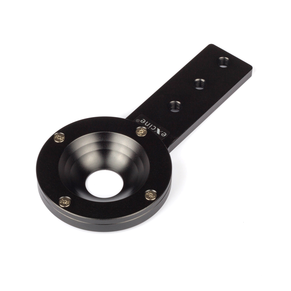 Camera Slider Rail - ハーフボールクレードルアダプター,75mmフラットアダプター,frビデオフィルムカメラコンバーター,クレーン三脚,流体ヘッドレールスライダー,HBA-75C