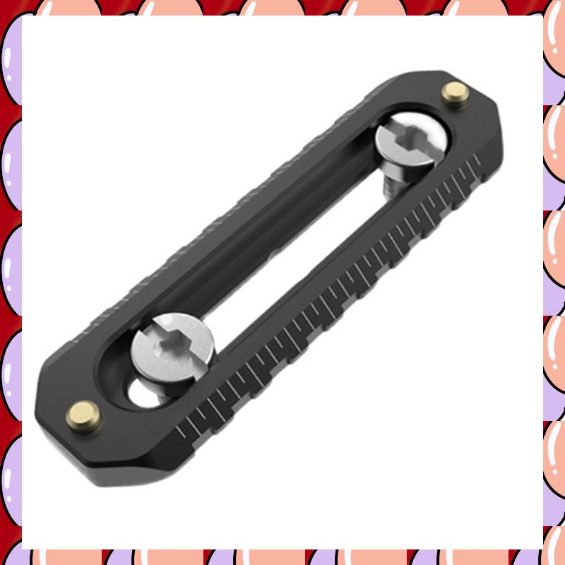 Camera Slider Rail - A72Zクイックリリースセーフティレール 70/46mm 長さ NATOレールスライダー用 NATOハンドル用 カメラクイックリリース