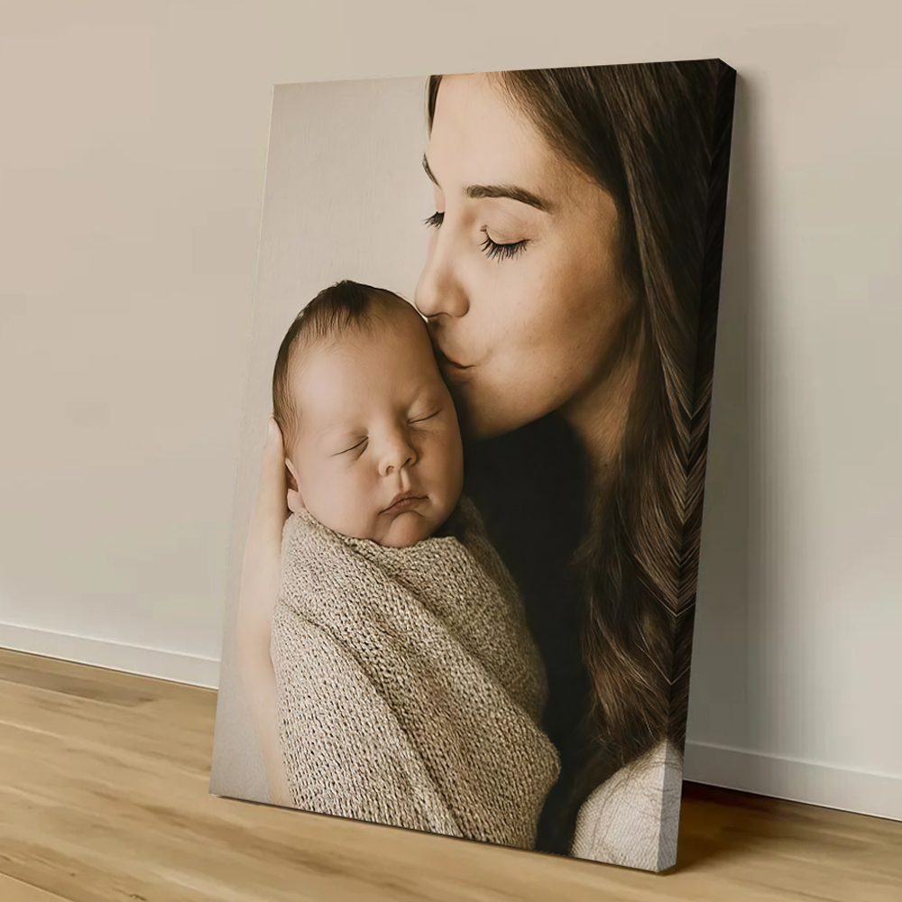 Photography Image - カスタムプリントキャンバス絵画、あなたの写真から作る、結婚式、誕生日、ポスター、ウォールアート、装飾、ペット、家族、風景画、デコレーション