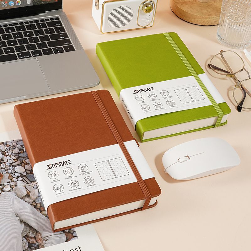 Photography Journal - Cuaderno A5 ドットノートブック バレットハードカバーダイアリー 120gsm ジャーナル