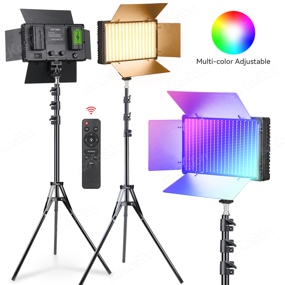 Strobe Light Studio - LEDフォトスタジオランプキット,ランプ,写真撮影,YouTube,TikTok,ライブストリーミング用