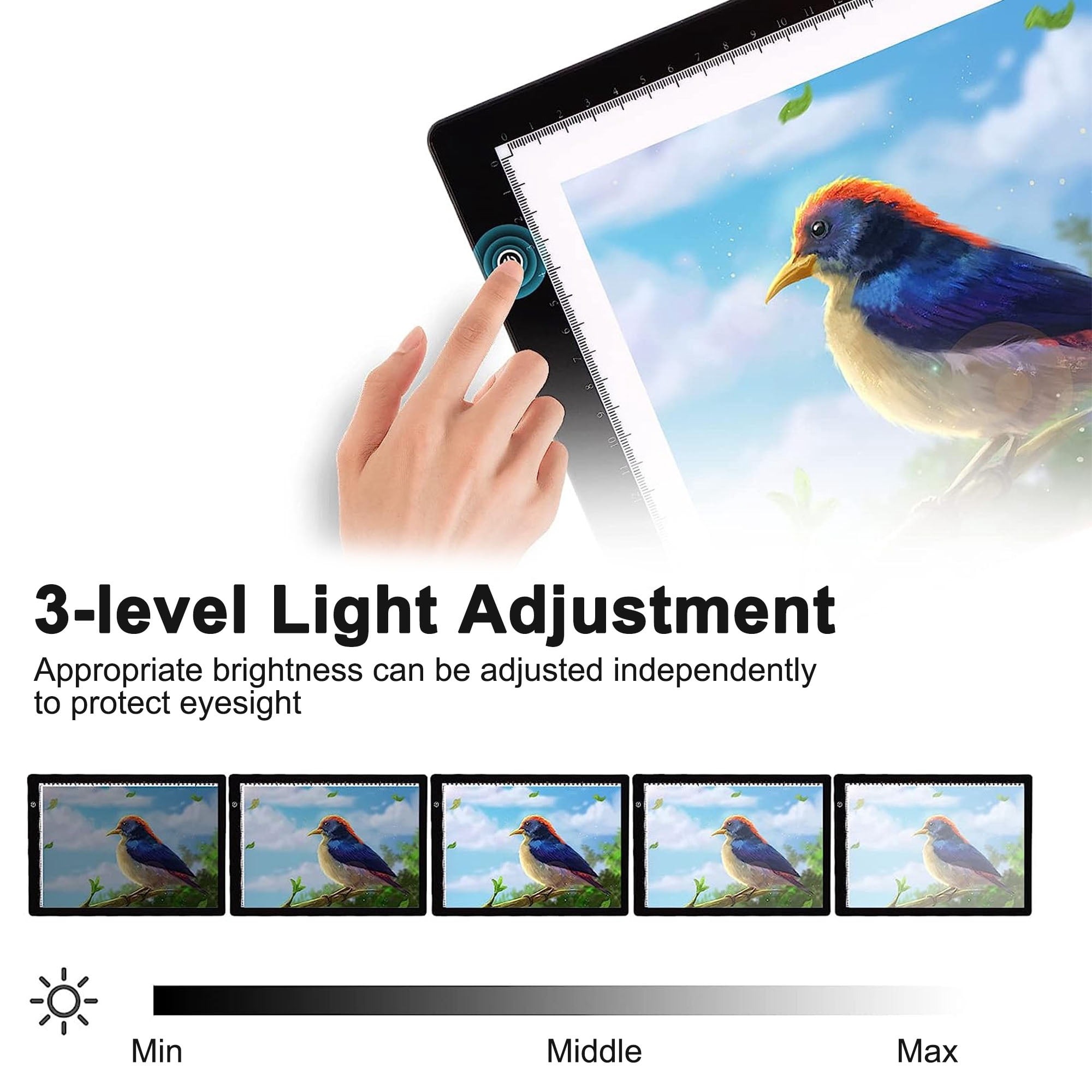 LED描画コピー台 3段階調光ボードテーブル アニメーション - Photography Desk のレビューと価格