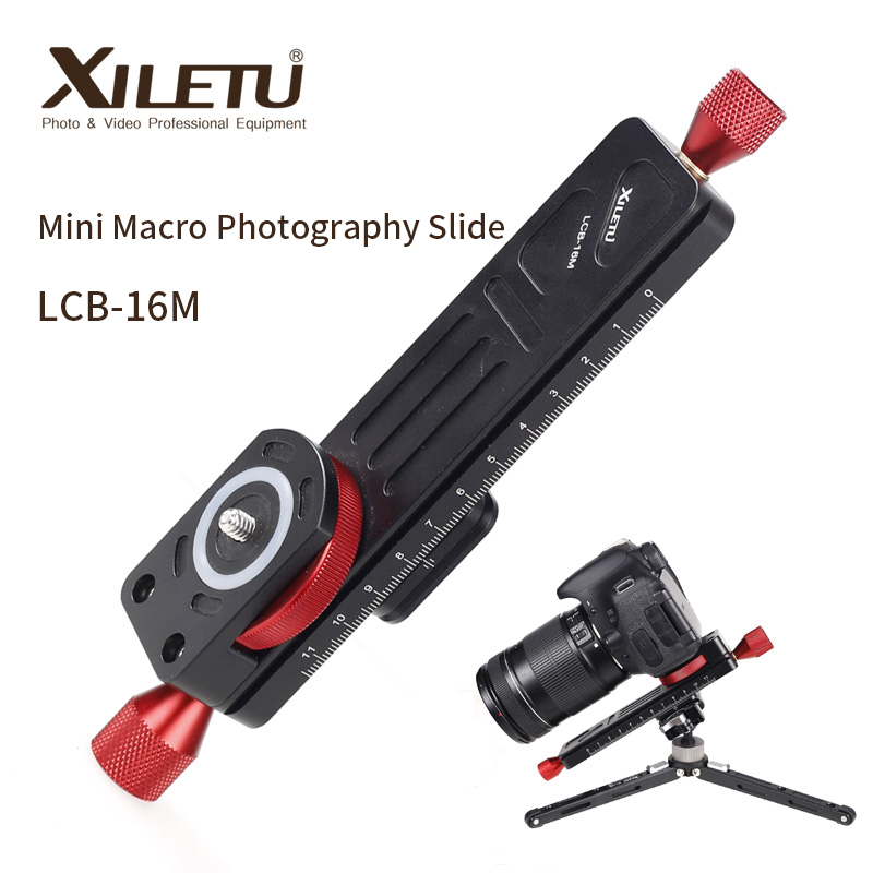 XILETU LCB-16M ミニマクロ写真レールスライダー - Camera Slider Rail のレビューと価格