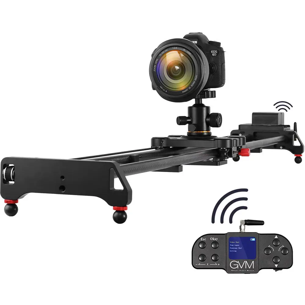 GVM GT-120WD 47インチ電動ドリーカメラスライダ - Camera Slider Rail のレビューと価格