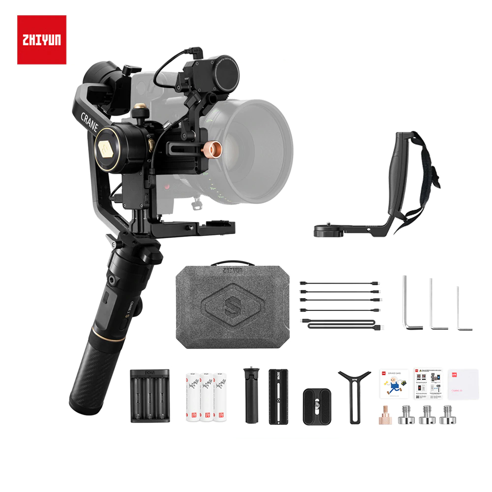 Zhiyun Crane 2S 3軸ハンドヘルドジンバルスタ - Handheld Stabilizer Gimbal のレビューと価格