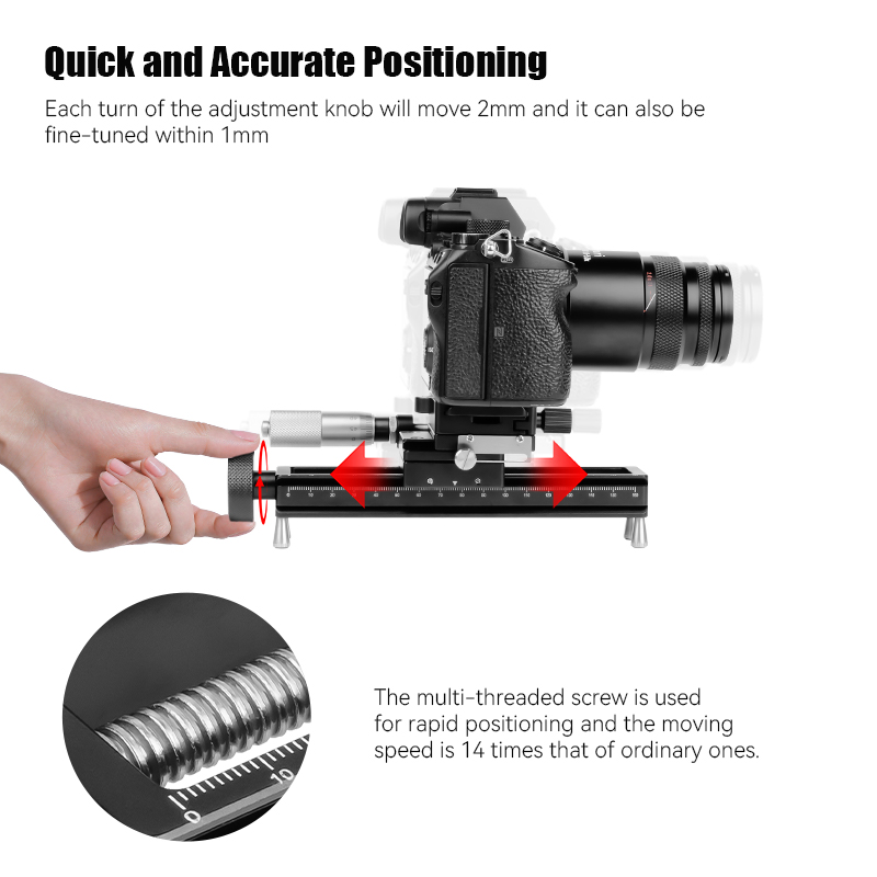 Astra-フォーカス付きマクロフォーカスレールスライダー, - Camera Slider Rail のレビューと価格
