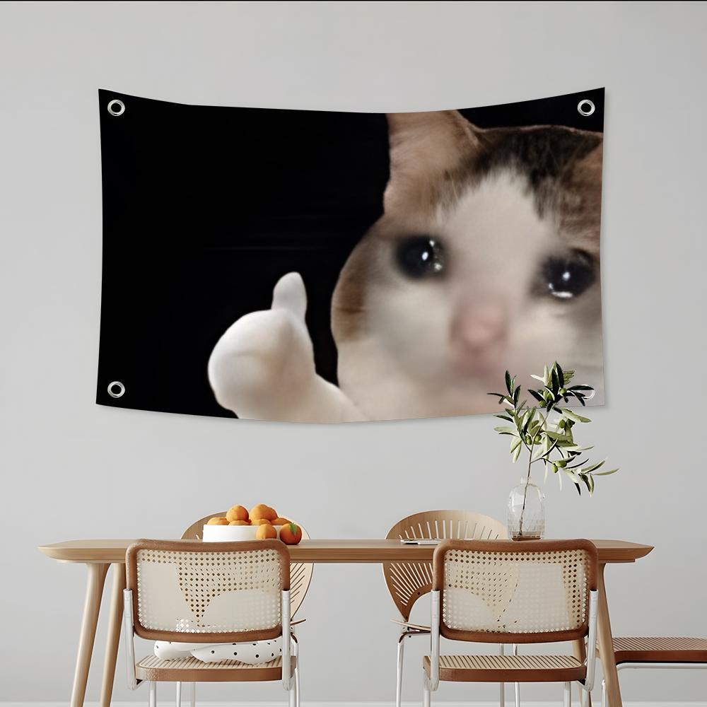 興味深い猫の写真撮影用フラグ、カスタムキャンプ、屋外、庭、部 - Photography Interest のレビューと価格