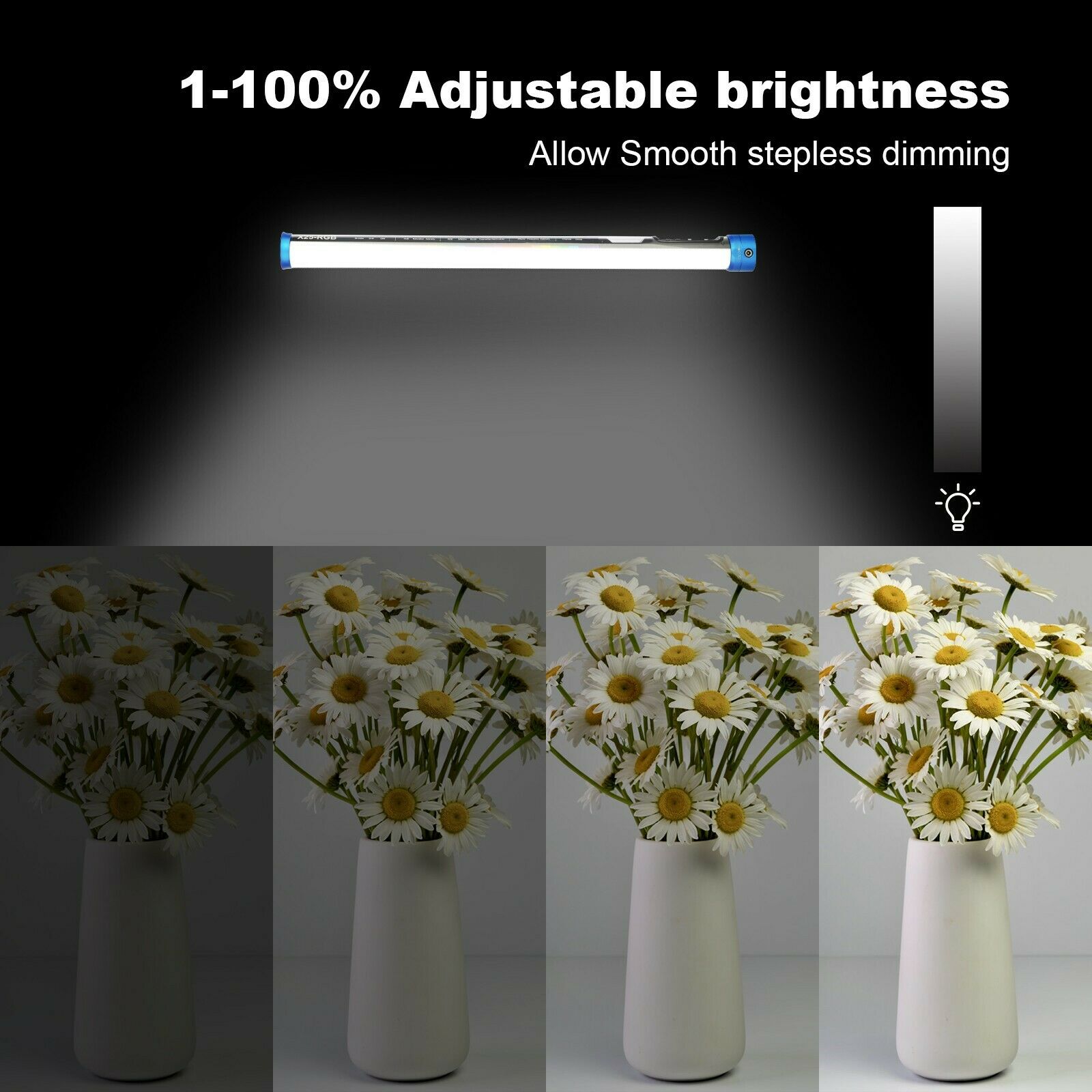 Sokani X25 RGB LED ビデオライト ハンドヘ - Strobe Light Studio のレビューと価格