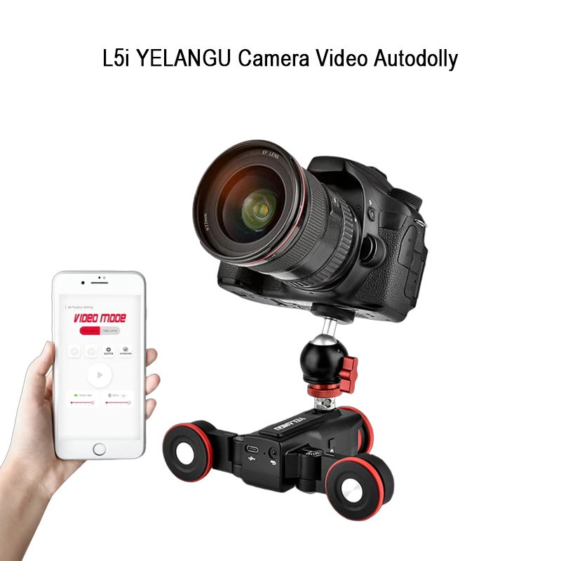 YELANGU L5 電動カメラスライダー 自動ビデオドリー - Camera Slider Rail のレビューと価格