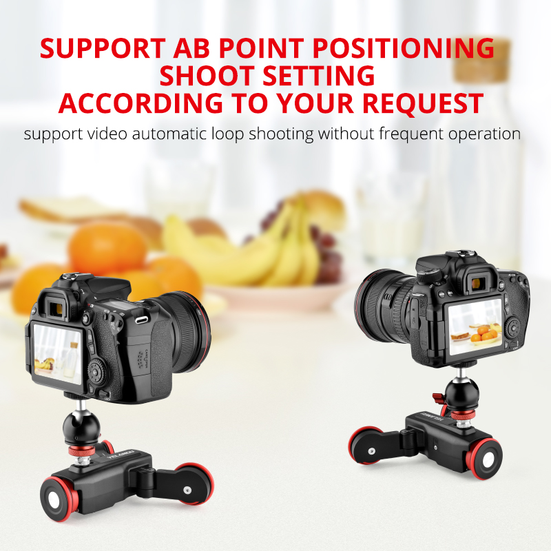YELANGU L5 電動カメラスライダー 自動ビデオドリー - Camera Slider Rail のレビューと価格