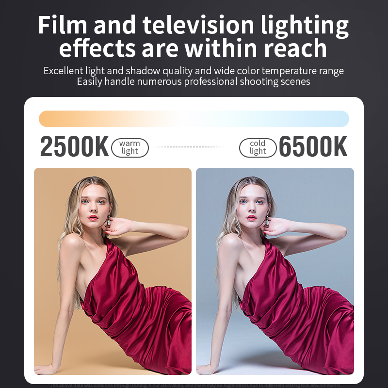 二色カメラライト 80 ワット COB ランプビーズビデオ補 - Strobe Light Studio のレビューと価格