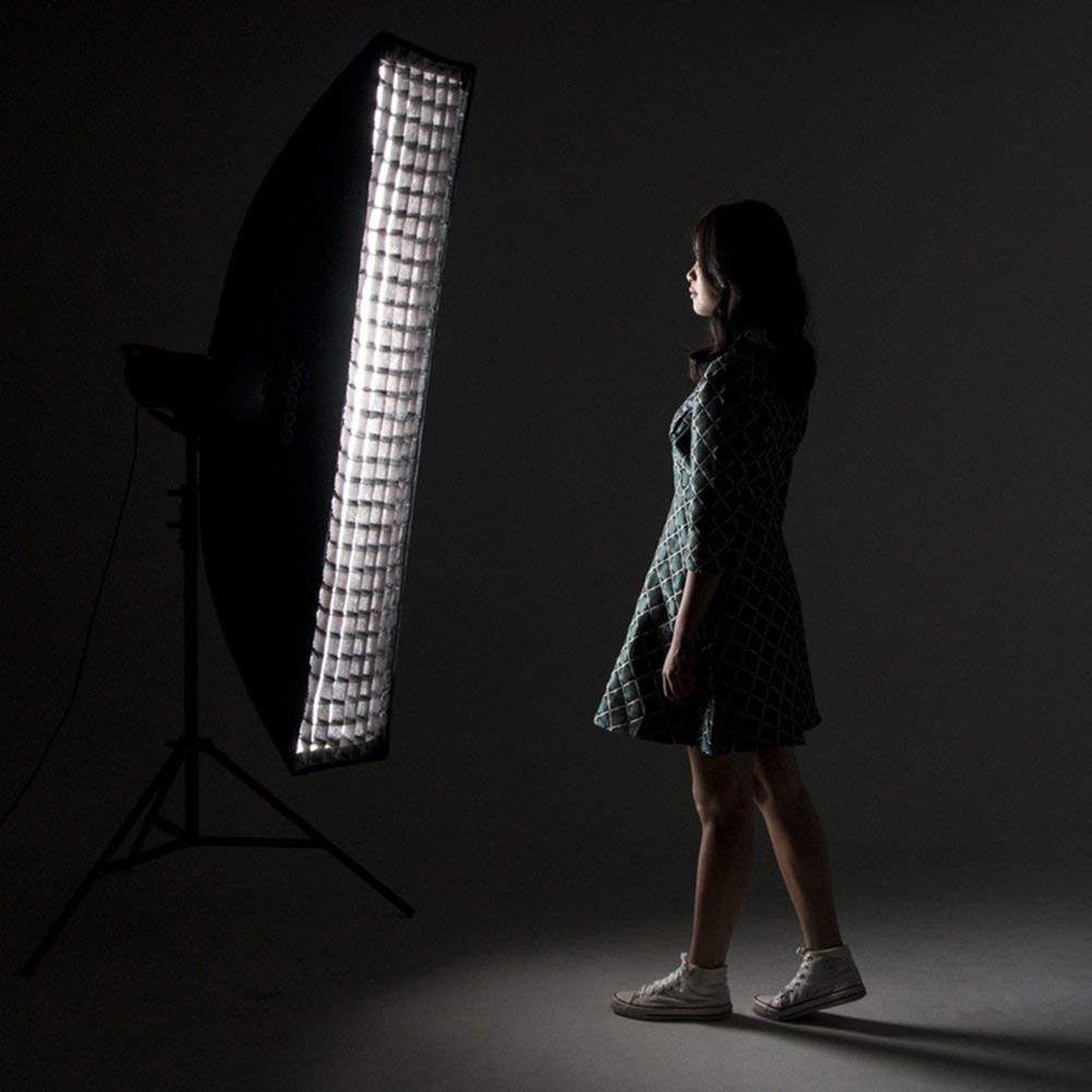 35×160cm ソフトボックス ハニカムグリッド スタジオ - Strobe Light Studio のレビューと価格