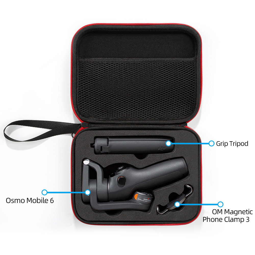 ポータブルキャリングケース DJI Osmo Mobile  - Handheld Stabilizer Gimbal のレビューと価格