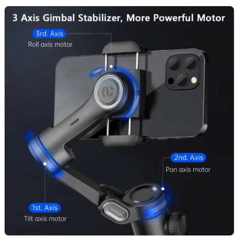AOCHUAN Smart XE 3軸折りたたみ式ジンバル自 - Handheld Stabilizer Gimbal のレビューと価格