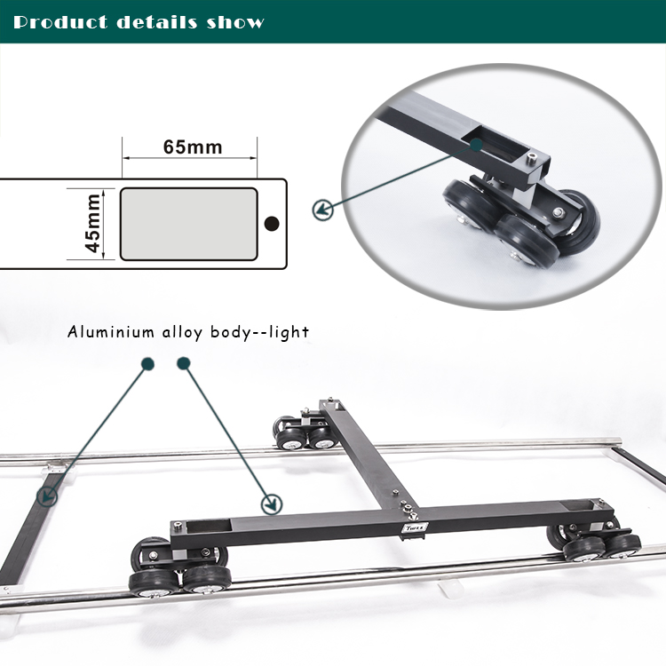 Twzz 6メートルカメラのムービーレールドリートラックt字 - Camera Slider Rail のレビューと価格