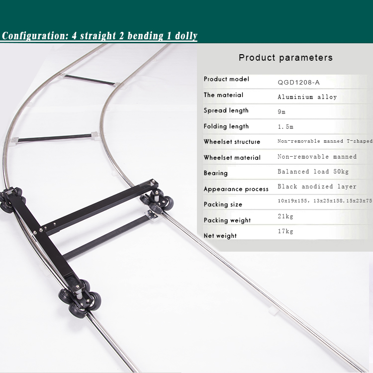 Twzz 6メートルカメラのムービーレールドリートラックt字 - Camera Slider Rail のレビューと価格