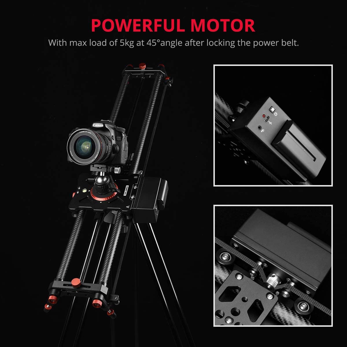 プロフェッショナル電動カメラスライダー,カメラスライダー,電 - Camera Slider Rail のレビューと価格