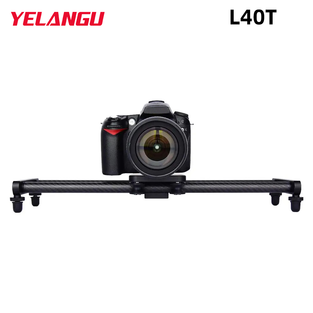 YELANGU 40 センチメートルカーボンファイバーカメラ - Camera Slider Rail のレビューと価格