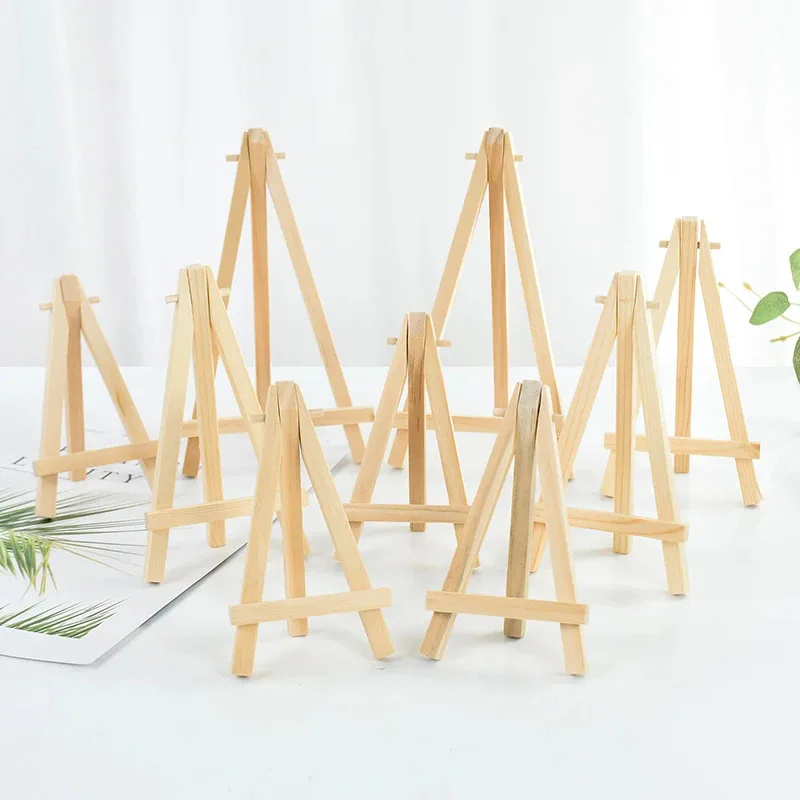 10 個木製ミニイーゼルフレームデスクトップ三角形ディスプレ - Photography Desk のレビューと価格