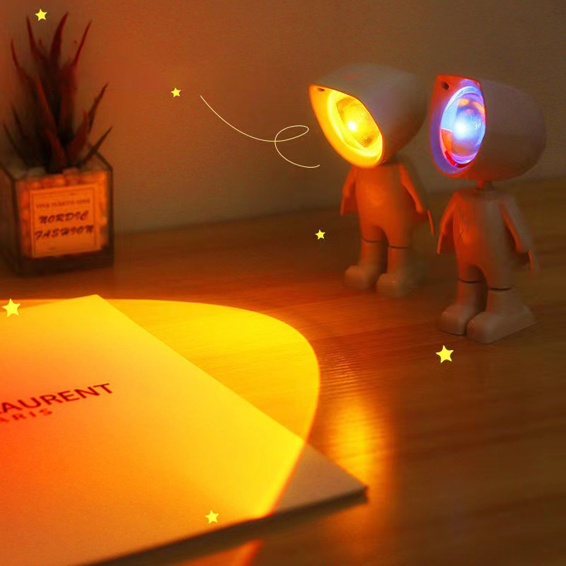 USBサンセットランププロジェクター,360 ° 回転レイン - Photography Desk のレビューと価格